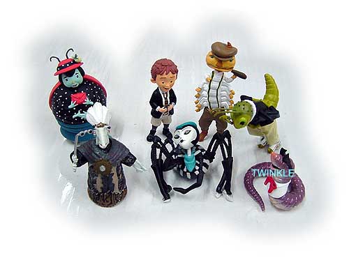 James and the Giant Peach フィギュアセット James and the Giant